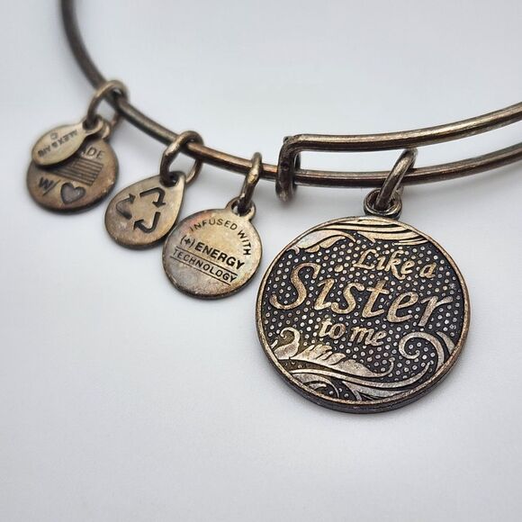 Alex & Ani Like a Sister to me Bracelet - Picture 2 of 3